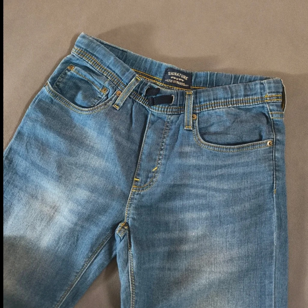 🧡 SIZE 40 ta 42  شلوار اسلش جین یونیسکس اورجینال برند معتبر لیوایز LEVI'S امریکا مدل SIGNATURE