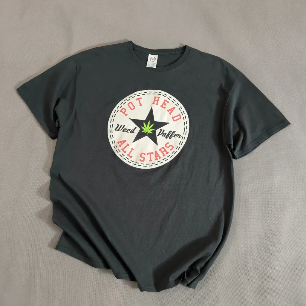 SIZE L-XL  تیشرت اورجینال برند معتبر Delta امریکا مدل Weed Puller