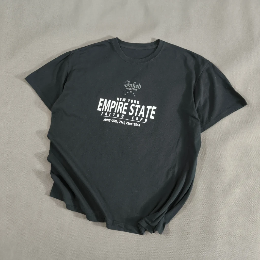 SIZE L-XL  تیشرت اورجینال برند معتبر INKED امریکا   مدل EMPIRE STATE