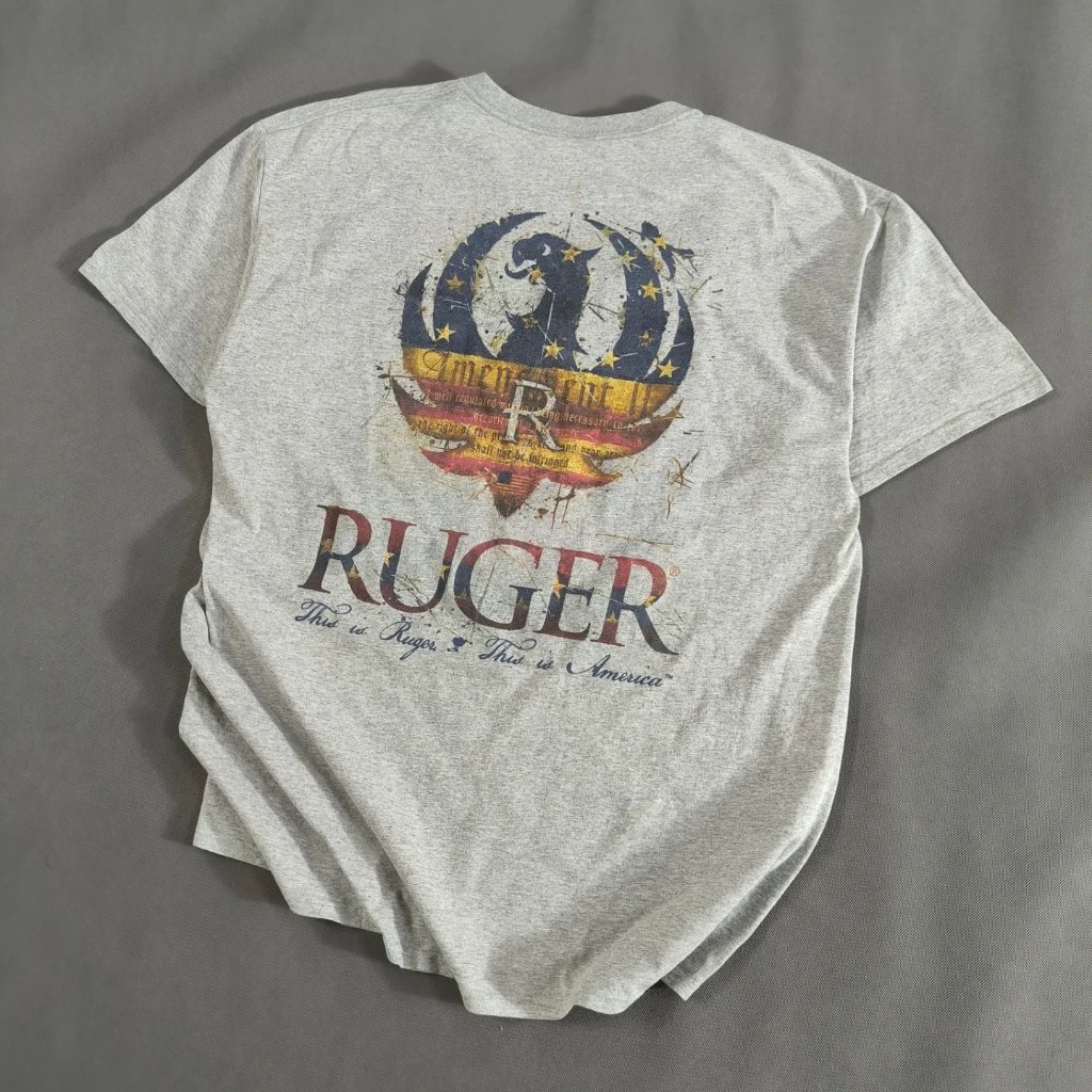 SIZE L-XL  تیشرت اورجینال  برند معتبر RUGER امریکا مدل RUGER
