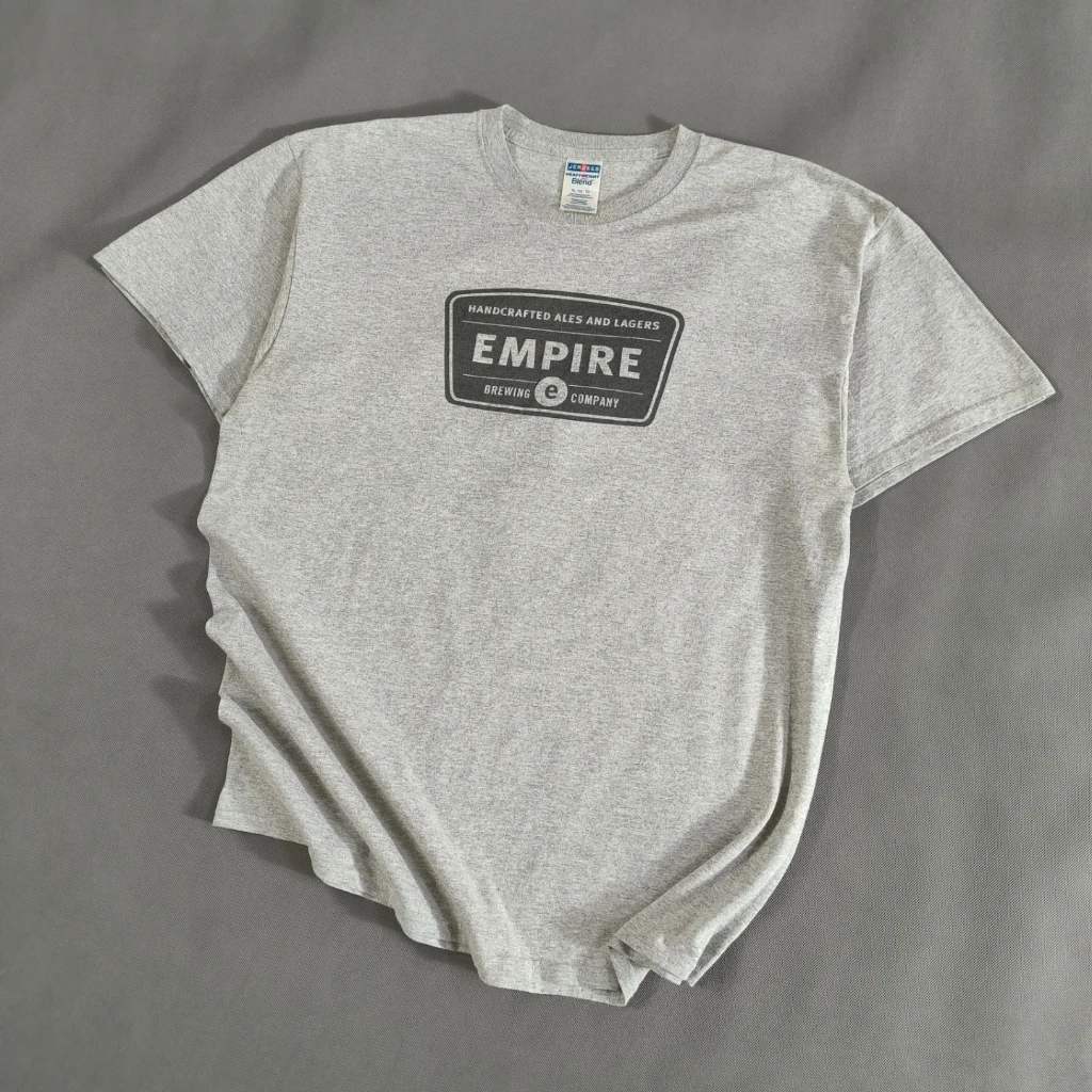 SIZE XL-L  تیشرت اورجینال برند jerzees امریکا   مدل Empire