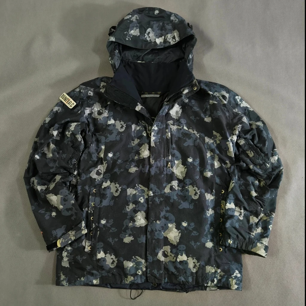 SIZE XL-L   کاپشن اسکی گورتکس چریکی استوک اورجینال برند BONFIRE امریکا