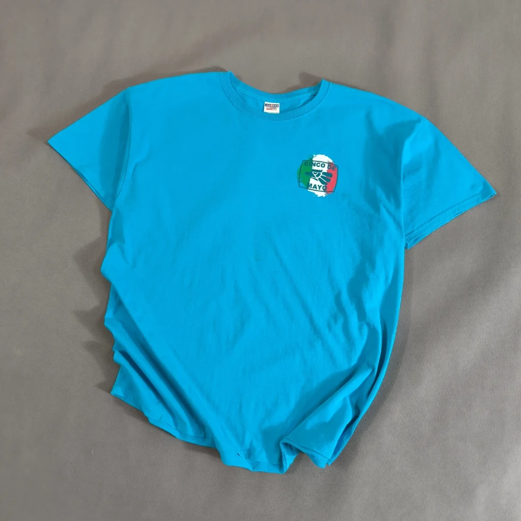 SIZE XL-XXL  تیشرت لش اورجینال   برند معتبر Jerzees امریکا مدل Cinco De Mayo (استوک اورجینال)