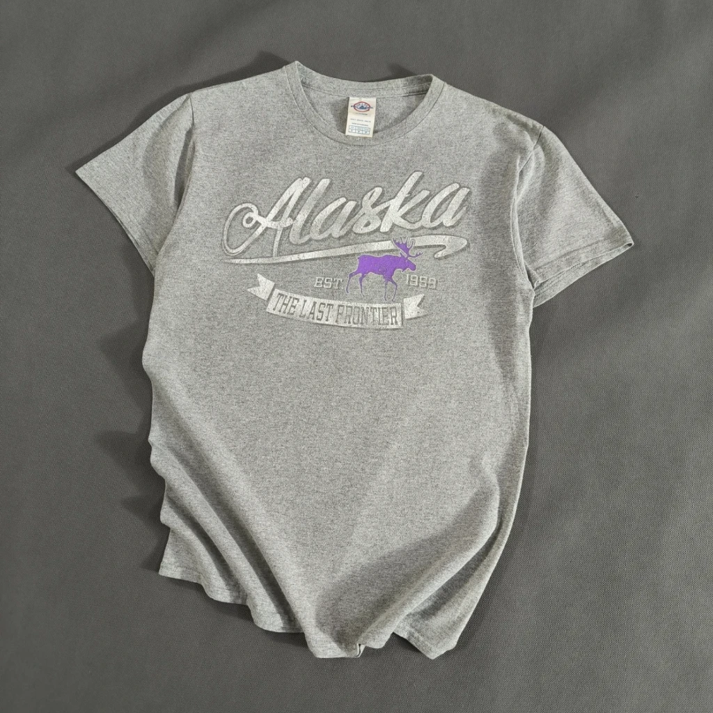SIZE XS-S  تیشرت اورجینال برند DELTA امریکا   مدل ALASKA