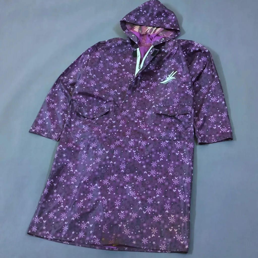 Size L-XL  پانچو بارانی اورجینال بلند زنانه ضد آب  برند معتبر و استثنایی Water Fighter امریکا