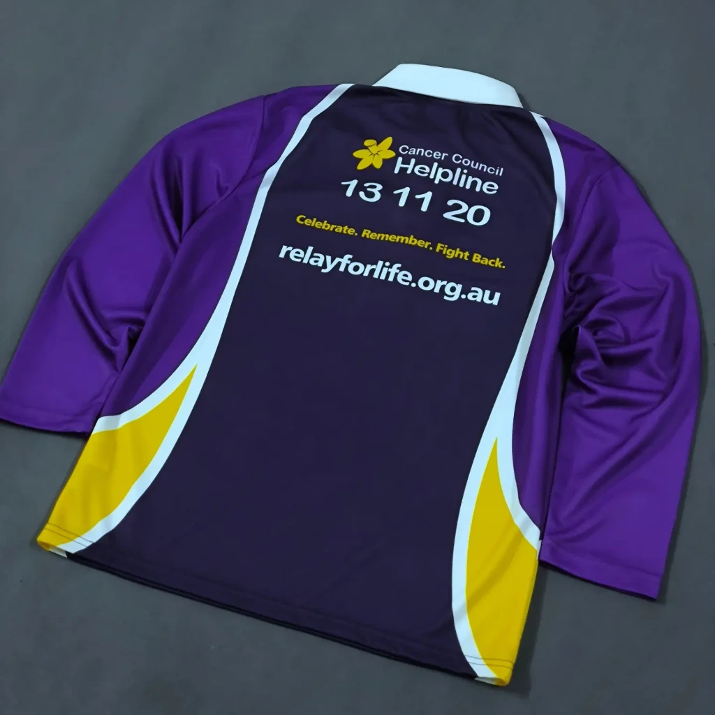 Size M-S  تیشرت آستیندار سوزنی اورجینال برند RELAY FOR LIFE