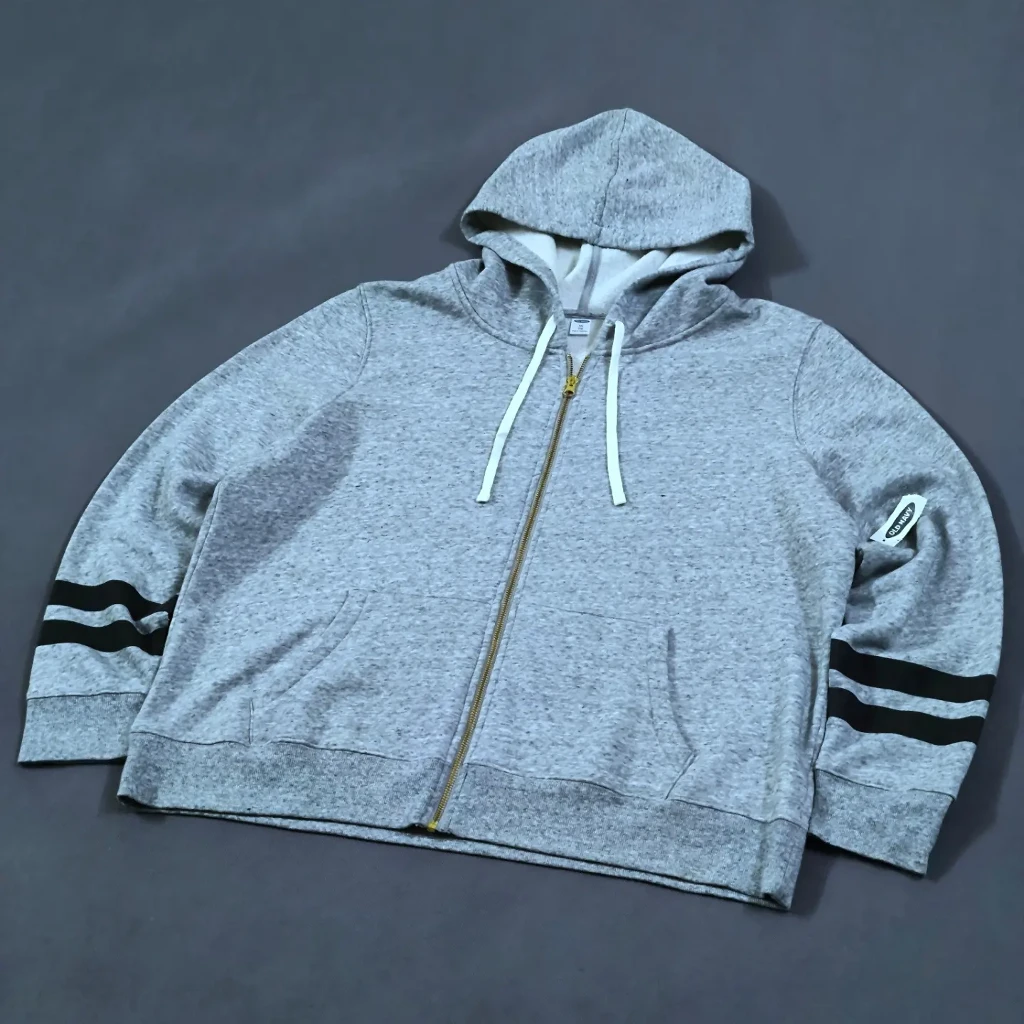 Size XL-XXL  سویشرت حوله ای اورجینال ( آکبند اتیکت دار )  برند معتبر و پرطرفدار Old Navy امریکا