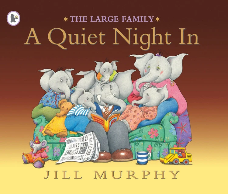 The large family A Quiet 🤫 Night in
