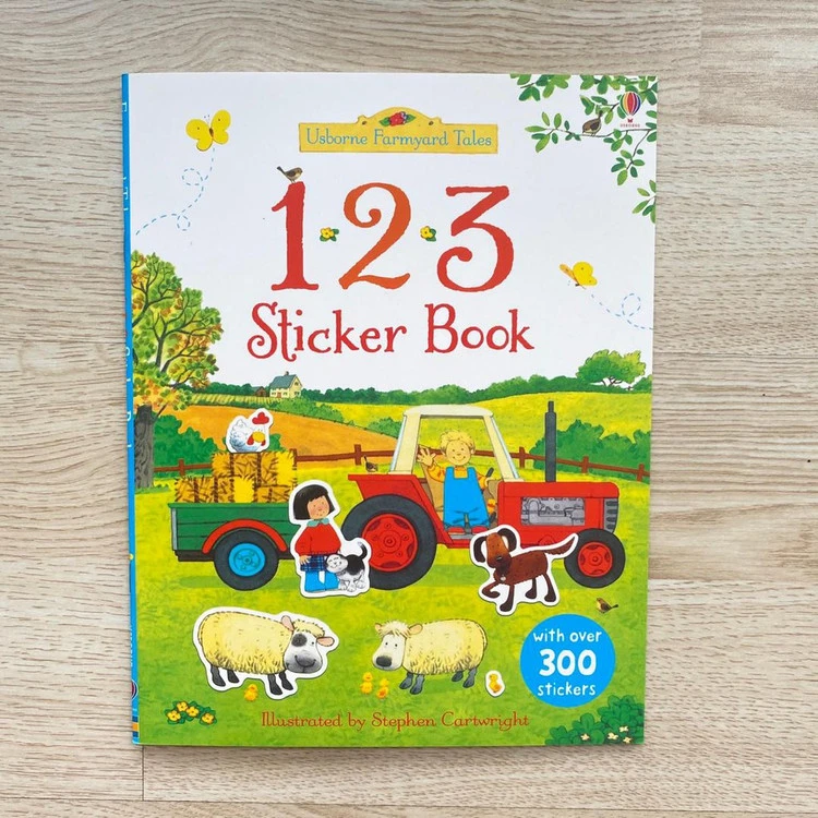 Usbone Farmyard Tales 1 2 3 sticker book