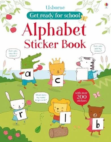Usbone get ready for school Alphabet sticker book