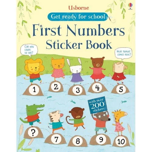 Usbone get ready for school Numbers sticker book