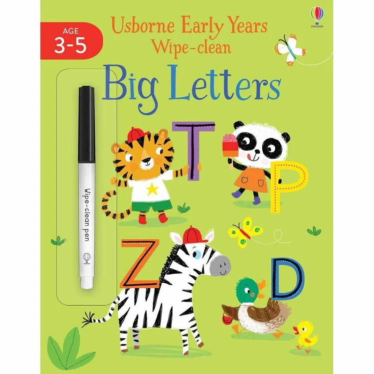 Usborne Early years wipe-clean Big letters