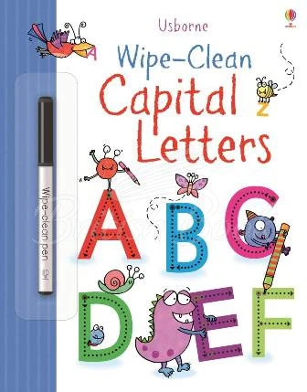 Usborne Early years wipe-clean capital letters