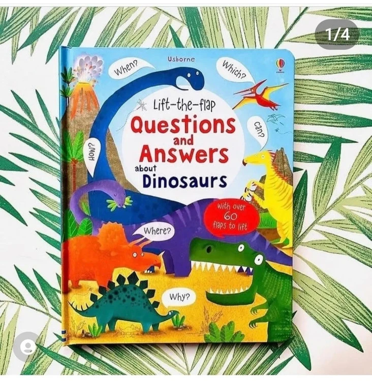 Usborne Questions and Answers about dinosaurs