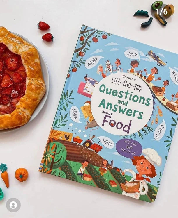 Usborne Questions and Answers about food