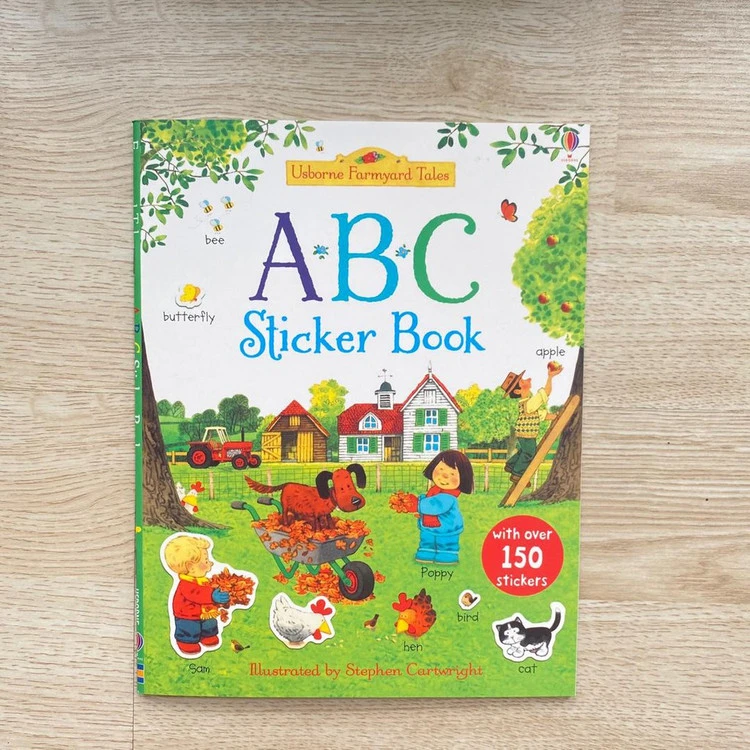 Usborne farmyard Tales A B C sticker book