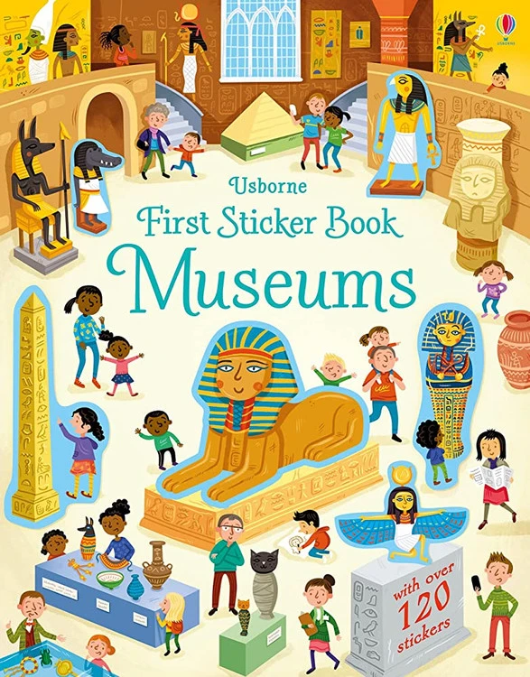 Usborne first sticker book Museums
