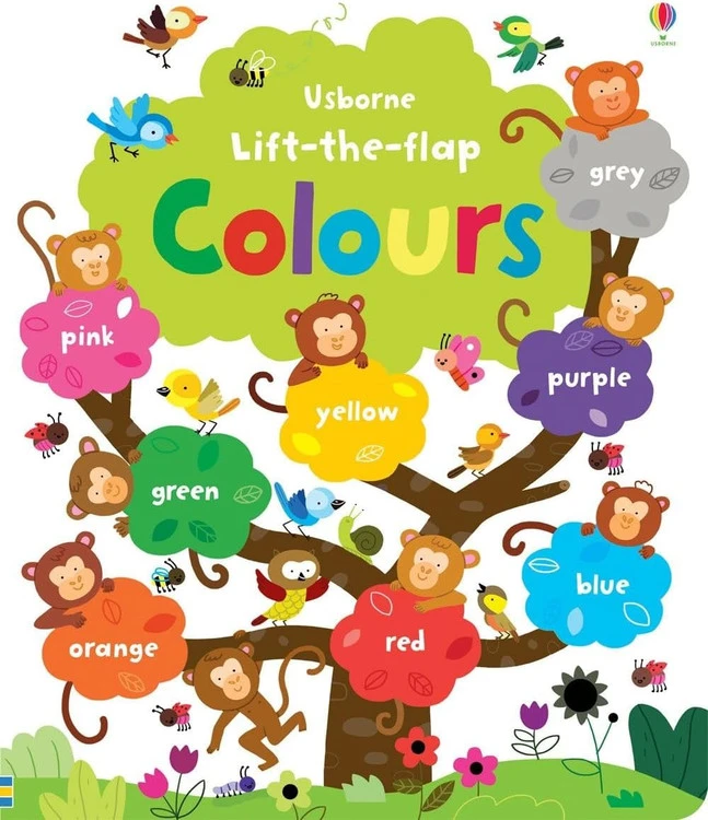 Usborne lift the flap Colours