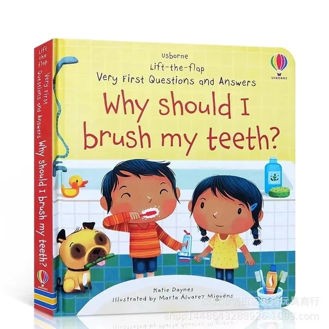 Usborne lift the flap Very first Questions and Answers why should I brush my teeth?