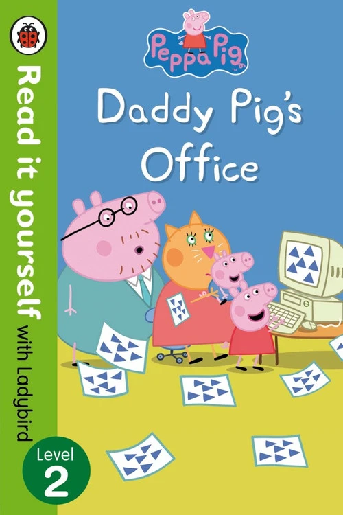 read it yourself peppa pig Daddy pig’s office