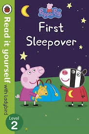 read it yourself peppa pig First sleepover