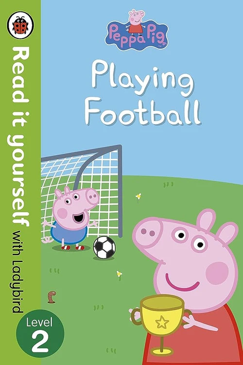 read it yourself peppa pig Playing football