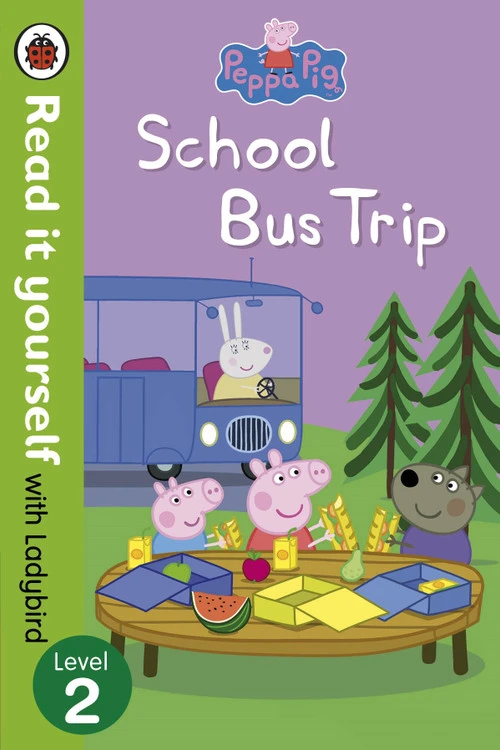 read it yourself peppa pig School bus trip