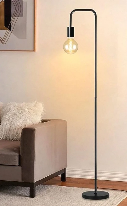 آباژور ایستاده فلزی تک شعله