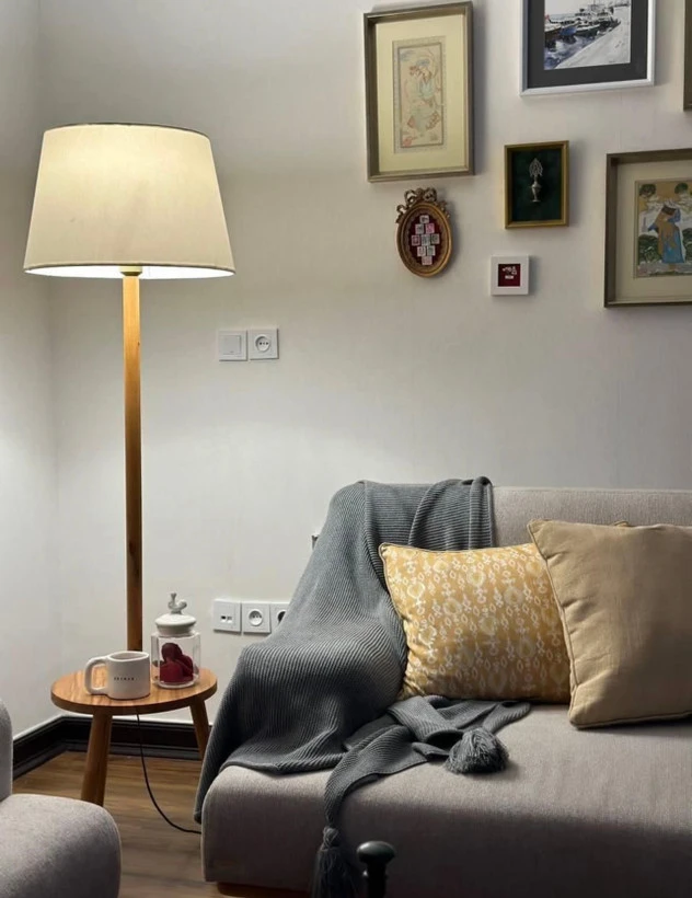 آباژور ایستاده چوبی کد۲۰