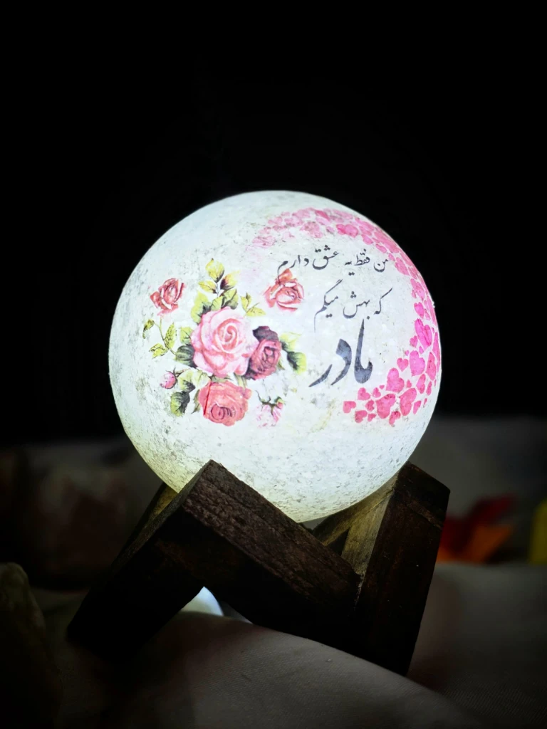 آباژور سنگ نمک عاشقانه L5