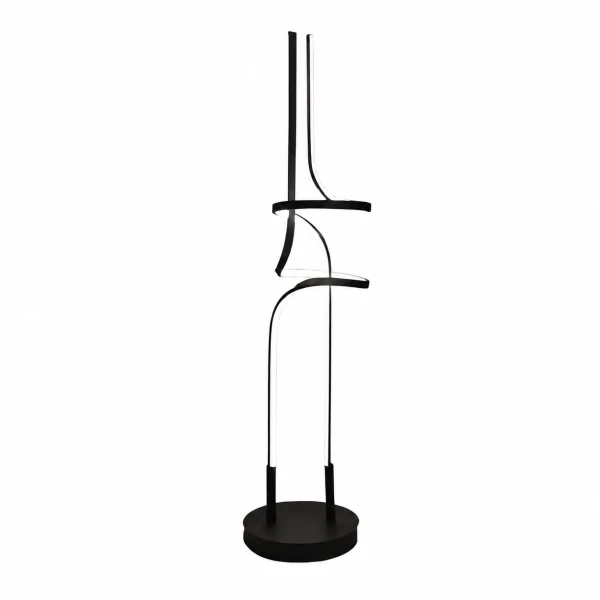 آباژور مدرن ایستاده LED طرح بامبو (وارداتی)