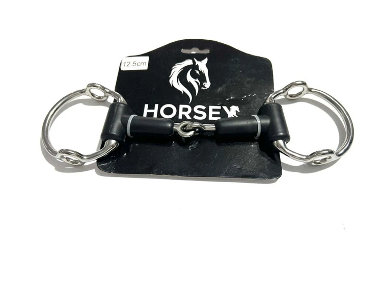 آبخوری گگ زیتونی دو‌تکه با روکش لاستیکی HORSY_سایز ۱۲٫۵