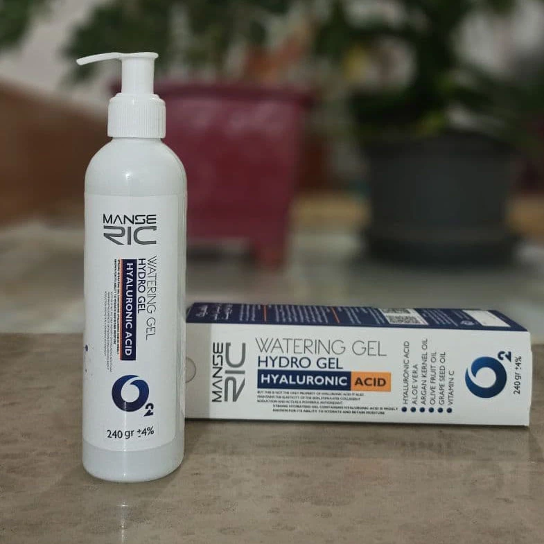 آبرسان و اکسیژن رسان مانسریک 250 میلی لیتری Manseric 250 ml hydrating and oxygenating hydrogel