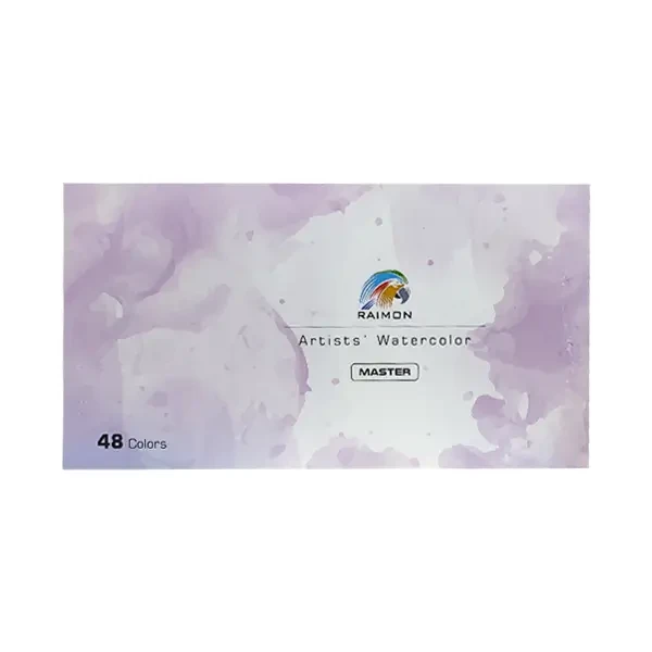 آبرنگ 48 رنگ رایمون مدل مستر