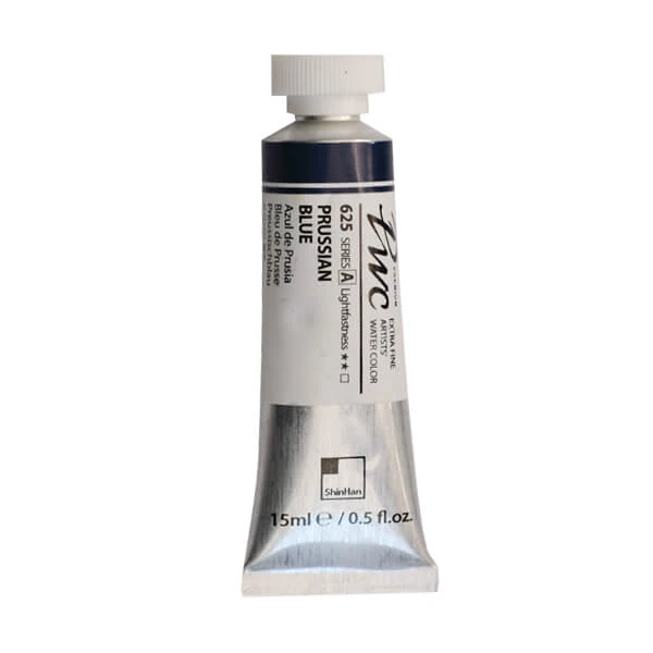 آبرنگ فوق آرتیست شین هان PWC سری A رنگ (625 Prussian Blue)