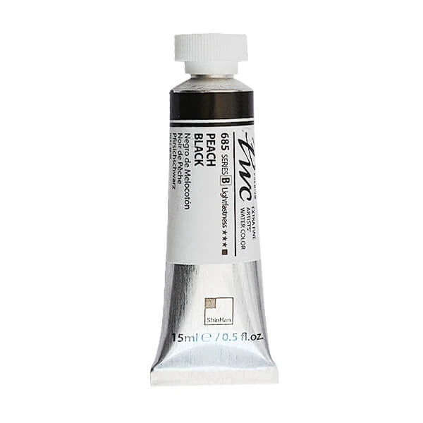 آبرنگ فوق آرتیست شین هان PWC سری B رنگ (PEACH BLACK 685)