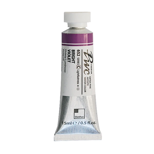 آبرنگ فوق آرتیست شین هان PWC سری C رنگ (bright violet 652)