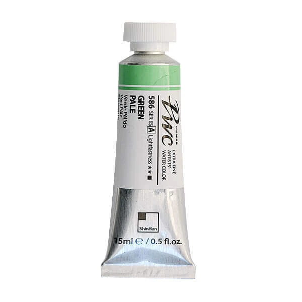 آبرنگ فوق آرتیست شین هان PWC سریA رنگ (green pale586)
