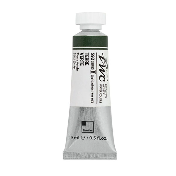 آبرنگ فوق آرتیست شین هان PWC سریB رنگ (tree verte592)