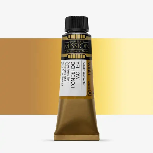 آبرنگ میشن Gold Class سری A رنگ (Yellow Ochre W561)