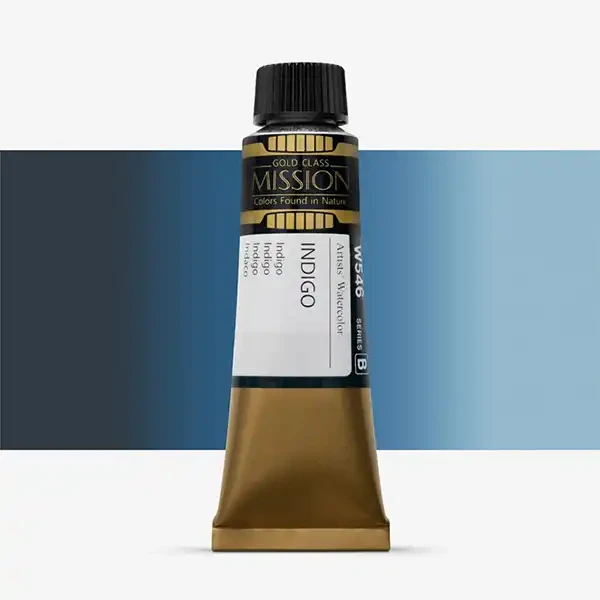 آبرنگ میشن Gold Class سری B رنگ (Indigo W546)