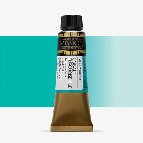 آبرنگ میشن Gold Class سری E رنگ (Cobalt TurquoiseHue W590)