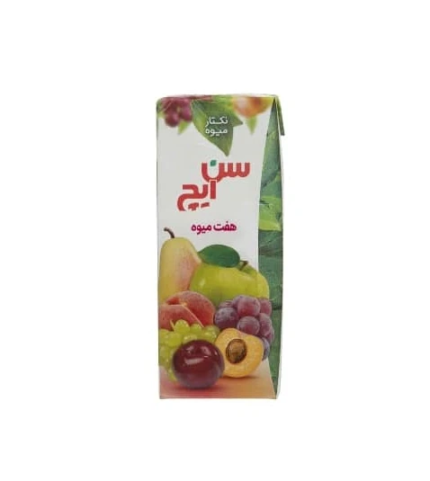 آبمیوه 200cc سن ایچ با طعم هفت میوه – بسته 36 عددی
