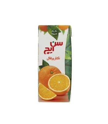 آبمیوه 200cc سن ایچ با طعم پرتقال – بسته 36 عددی