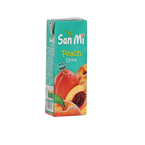 آبمیوه 200cc هلو سان می-بسته36 عددی
