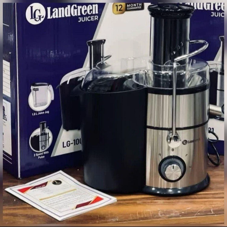 آبمیوه گیری تک کاره برند LandGreenمدل1001