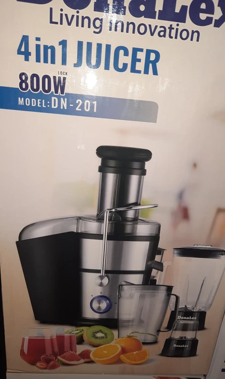 آبمیوه گیری دونالکس ۴کاره مدل dn-201