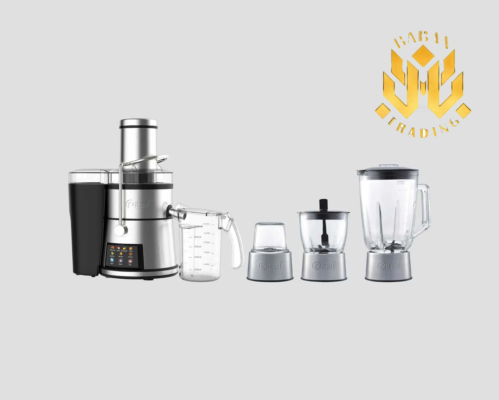 آبمیوه گیری چهار کاره ریتال مدل RTJ-571