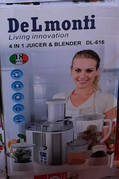 آبمیوه گیری ۴کاره دلمونتی