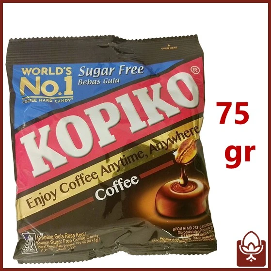 آبنبات بدون قند قهوه کوپیکو 75 گرمی (Kopiko Sugar Free Coffee Candy)